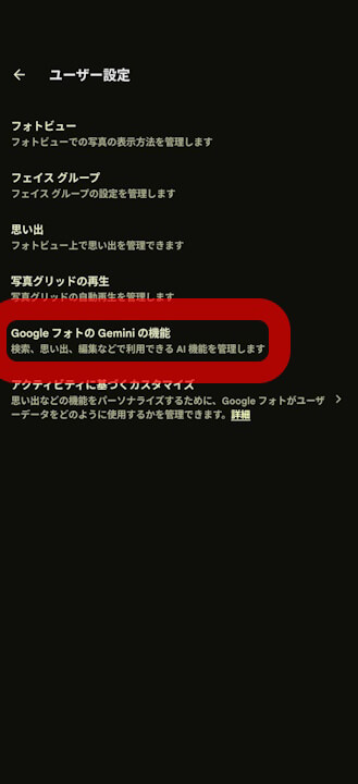 Google Photos Gemini