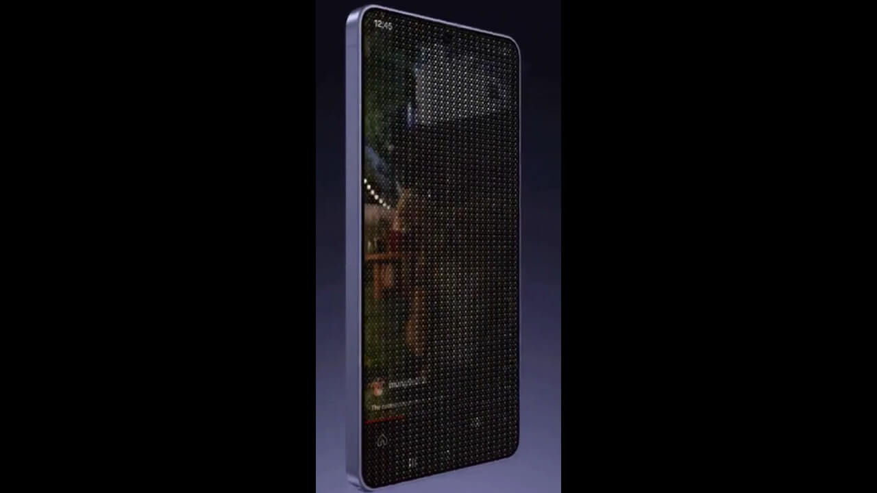 これがのぞき見防止機能「Flex Magic Pixel」？