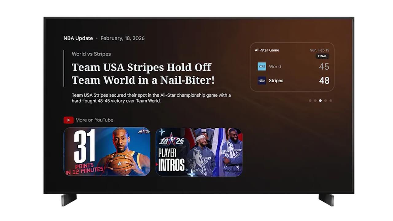 Gemini for Google TV