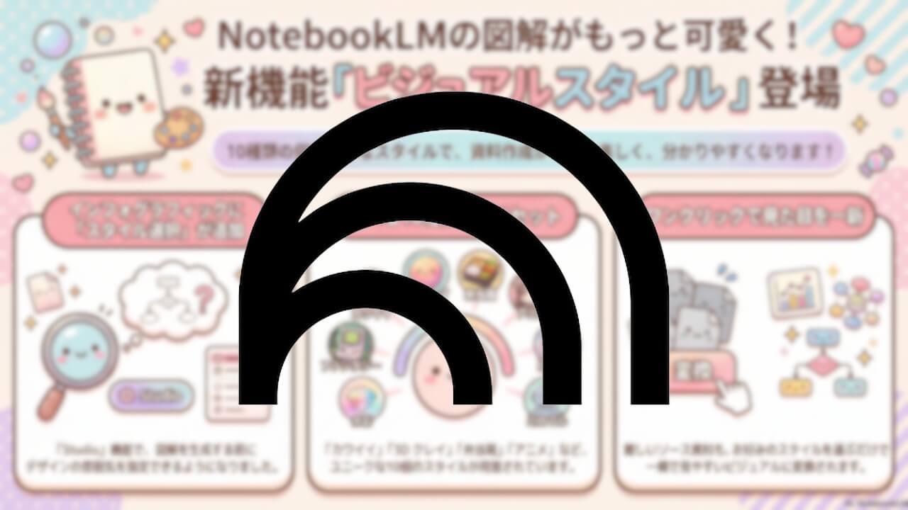 NotebookLM「インフォグラフィック」ビジュアル スタイル展開