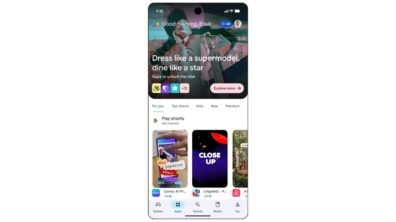 Google Play Shorts