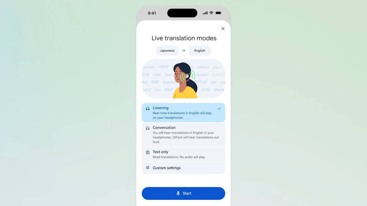 日本!Geminiベース「ライブ翻訳」展開拡大
