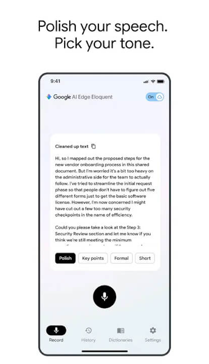 Google AI Edge Eloquent