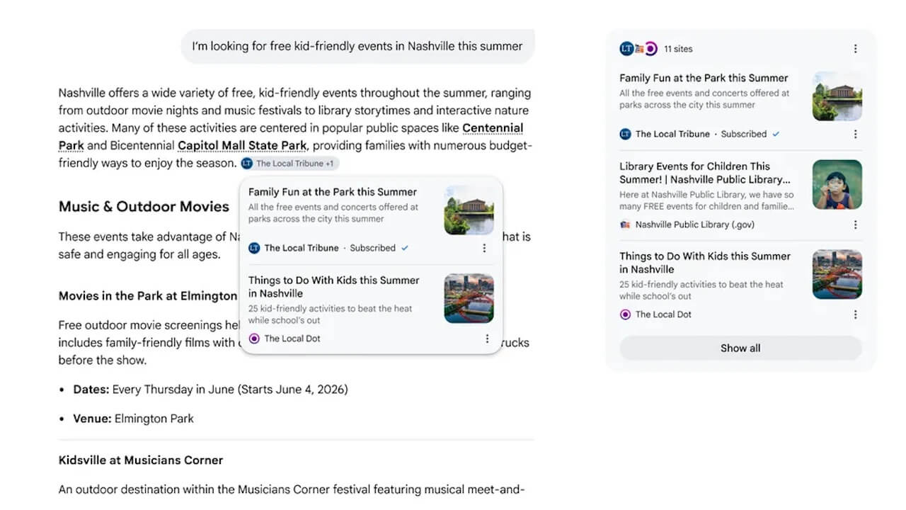 Easily access your news subscriptions