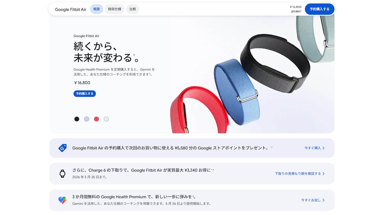 Fitbit Air