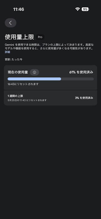 iOS Gemini Usage