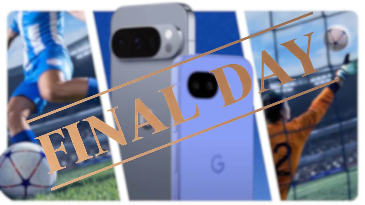 長いホイッスル。Google ストア「サッカーキャンペーン」本日試合終了⚽