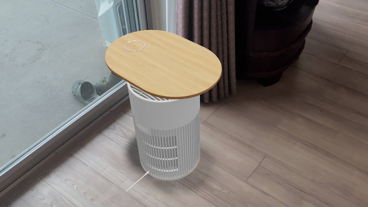 「SwitchBot 空気清浄機Table」3D/ARプレビュー提供
