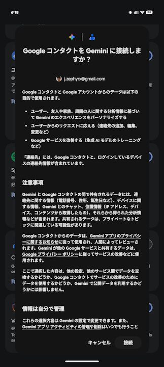 Gemin Google Contact
