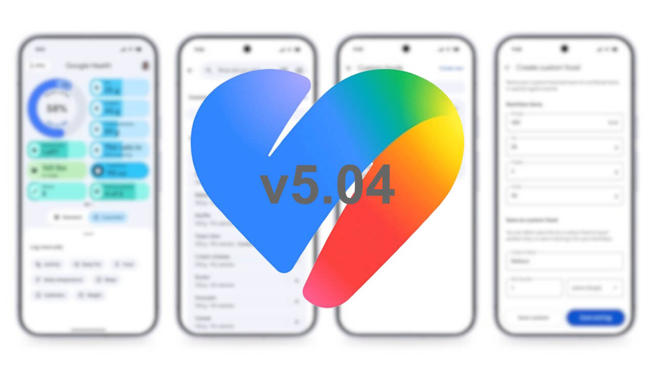 Google Health app 5.04