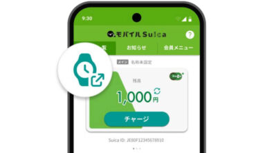 Google Pixel Watch Suica