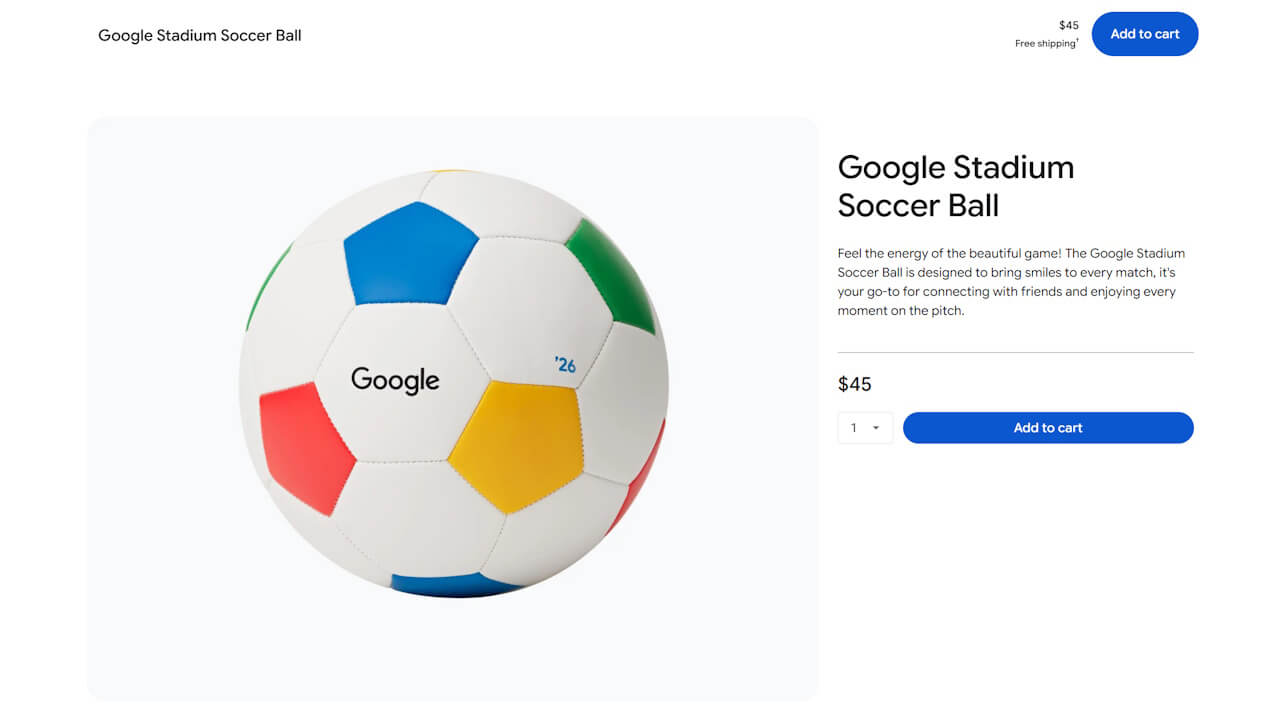 Google Stadium Soccer Ball-1
