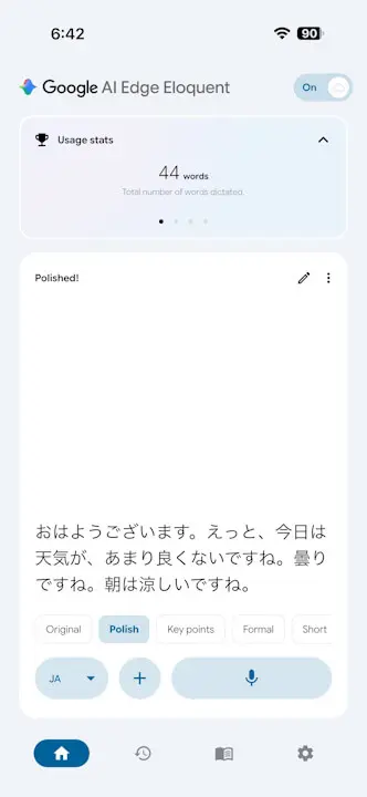 Google AI Edge Eloquent-1