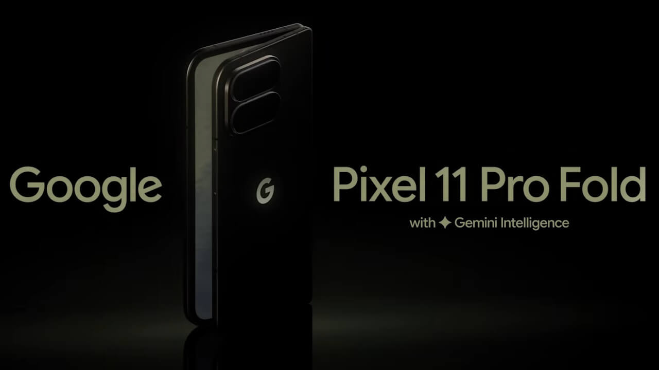 Google Google。「Pixel 11 Pro Fold」ティザー公開