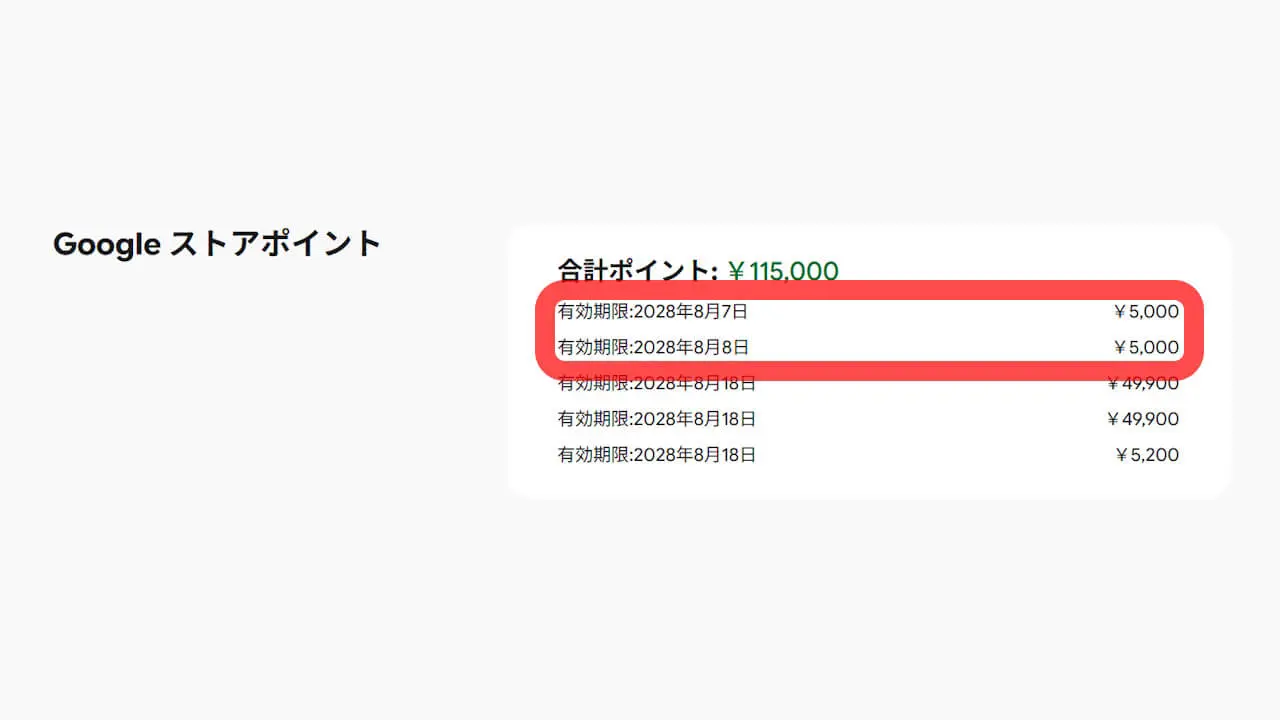 Google Store Point