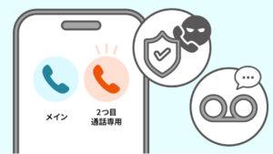 KDDI second-number
