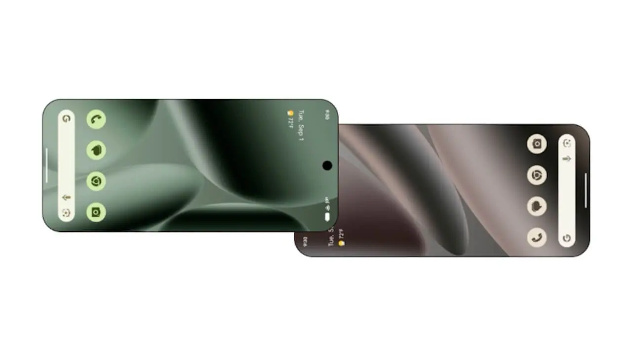 Google Pixel「タップして共有」展開