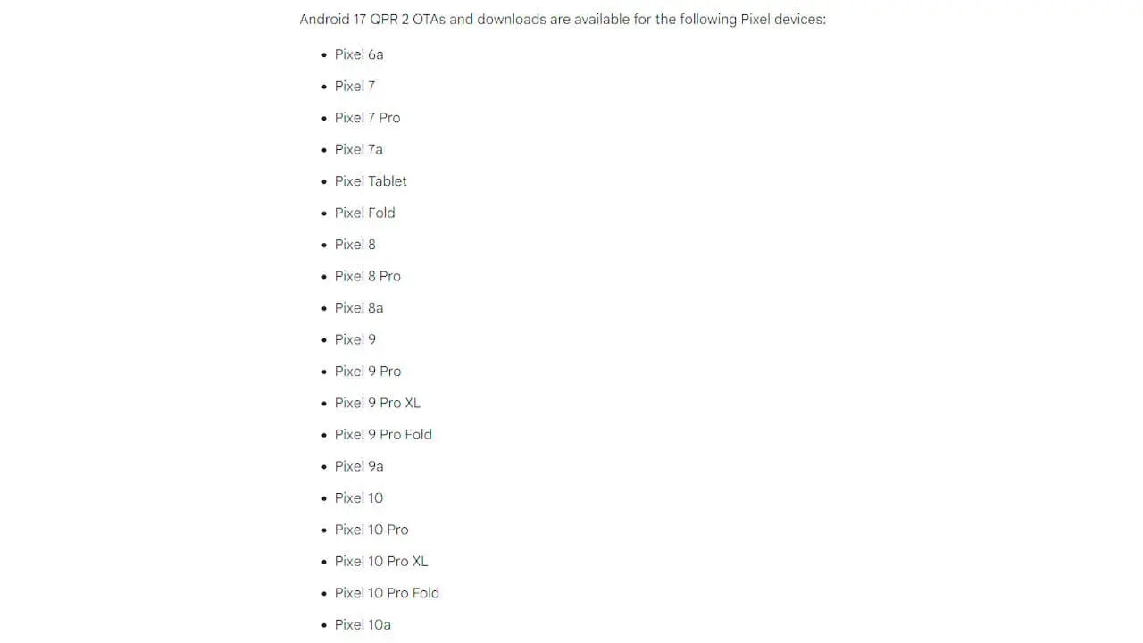 Android 17 QPR2
