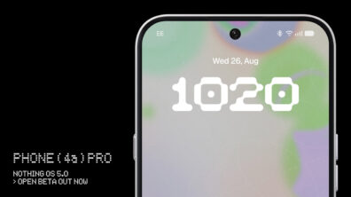 Nothing OS 5.0 Open Beta Phone (4a) Pro.