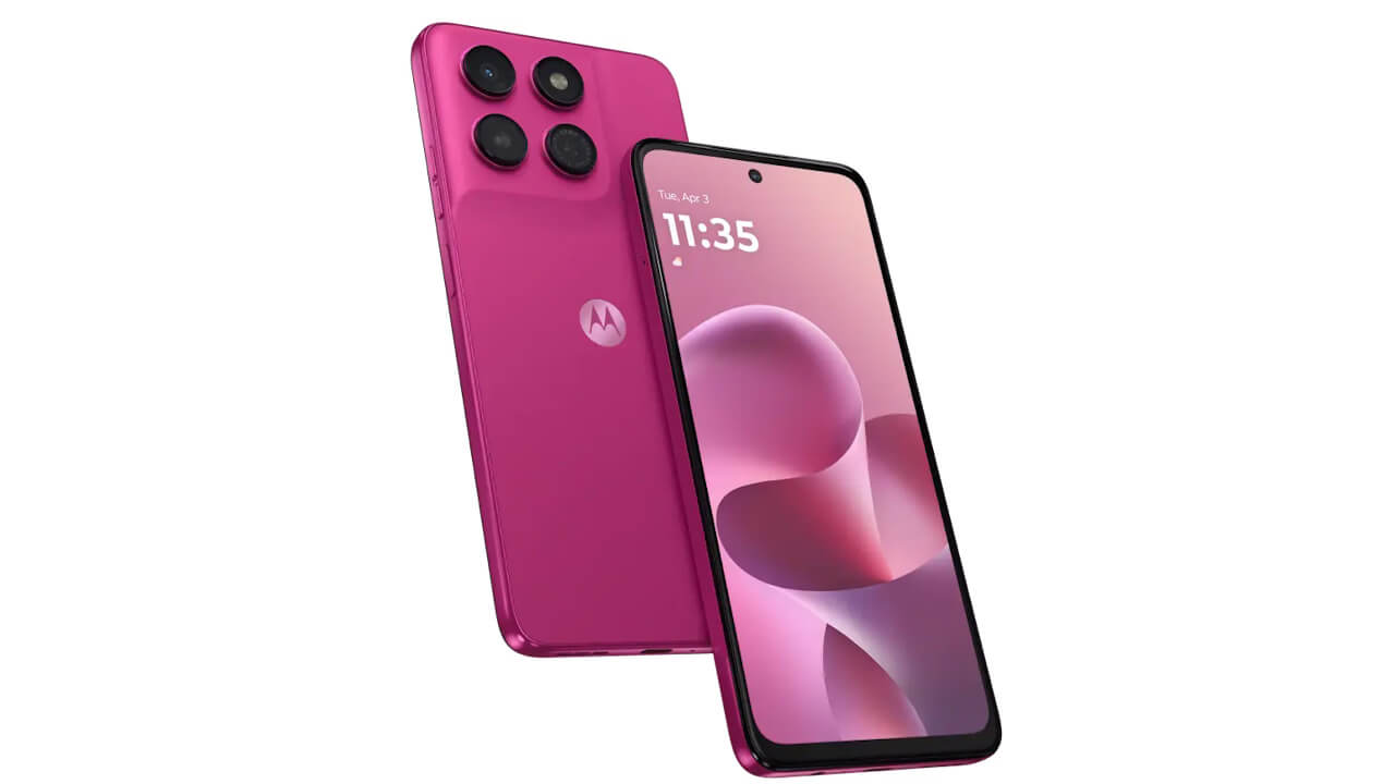 moto g37j PANTONE Fuchsia Red