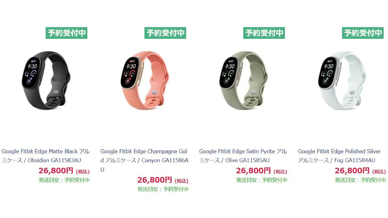 Google Fitbit Edge