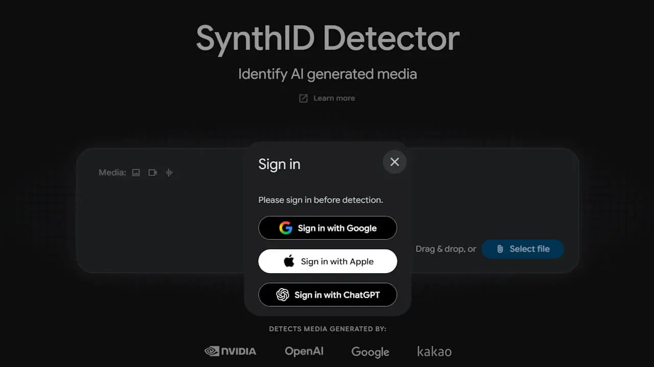 SynthID Detector